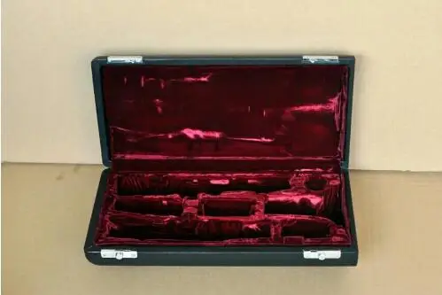

New clarinet case, real wood material leather box