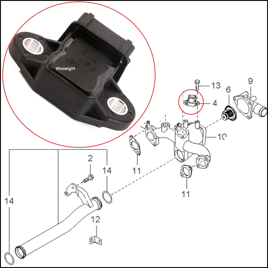 27370-38000 Black Ignition Failure Misfire Sensor For Hyundai Santa Fe Sonata XG350 Kia Optima Sorento Sedona Car Accessories (8)