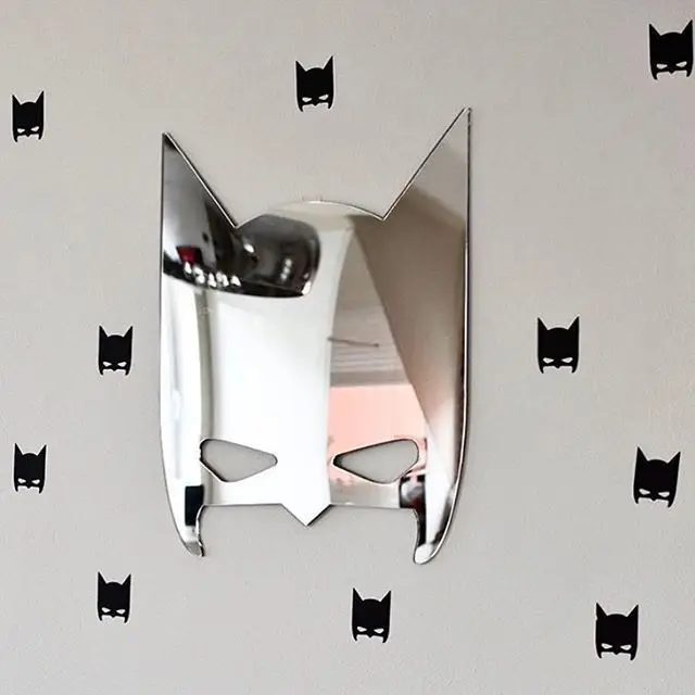 

Ins New Rabbit Crown Swan Children's Room Decoration Wall Adornment Acrylic Mirro Lovely Decorative Mirrors