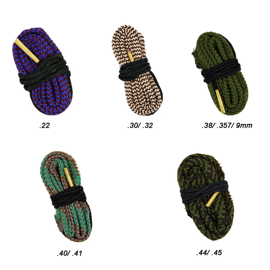 Наборы для чистки оружия. 22/. 30/. 32/. 38/. 380/. 357/9 мм/. 40/. 41/. 44/. 45 Калибр Boresnake