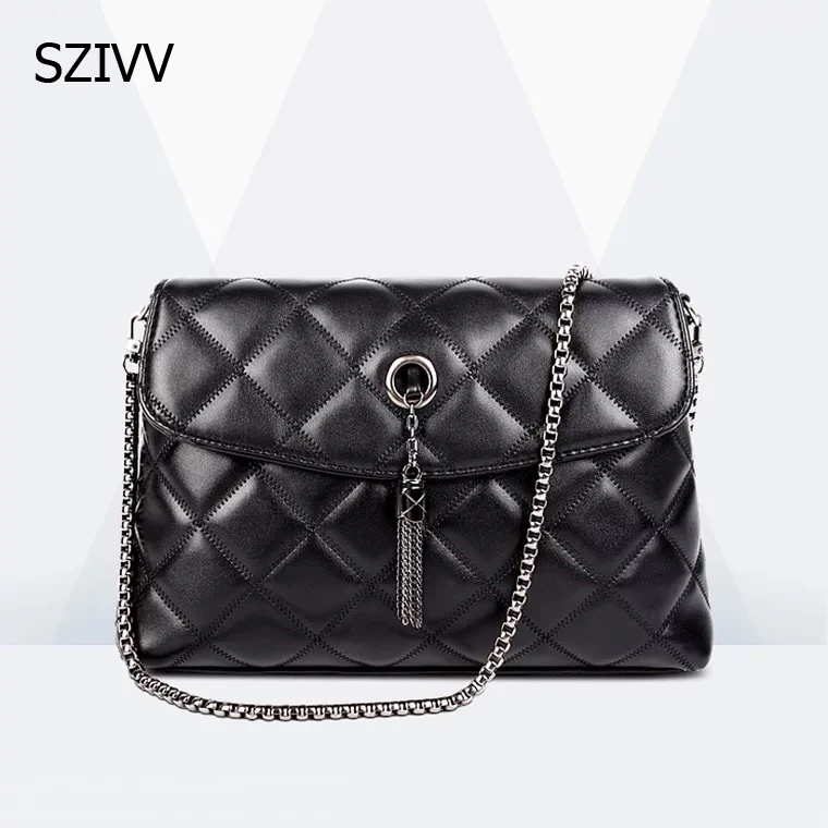 

Female Luxury Handbags New handbags fashion trend messenger bags single shoulder retro diamond lattice chain women bag
