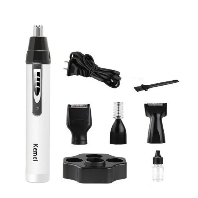 4 в 1 перезаряжаемый триммер для носа и ушей|hair trimmer women|women hair trimmerface shaver for women |