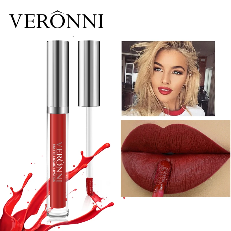 

Makeup lip gloss Matte Liquid lipstick 12 Colors Nude Matte Lipgloss Long Lasting Waterproof Beauty Maquillaje for Lips Cosmetic