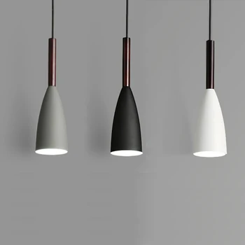 

Aluminum Pendant Lights Industrial Kithen Lamp Nordic Decor Luminaire Dining Room Restaurant Suspension Hanging Lighting Fixture