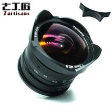 7 ремесленников 7,5 мм f2.8 рыбий глаз 180 APS-C руководство фиксированной объектив для E крепление Canon EOS-M Фудзи FX крепление лидер продаж, Бесплатная доставка