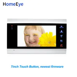 HomeEye 7-дюймовый Крытый монитор дисплей экран для видео домофон видеодомофон/Home Система контроля доступа 4-проводной оптовая продажа