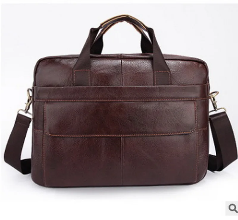 blau Herren Leder Taschen Brown Männer tasche Business Laptop Aktentasche Einzelner Echtes black Schulterbeutel 7xnpBn