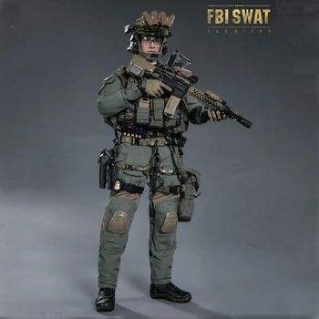 

1/6 78044 A Elite Series FBI SWAT TEAM AGENT SAN DIEGO Full Set Action Figure Toy for Collection