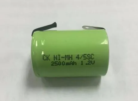4/5SC 2500mAh 4/5SC2500mAh 1,2 V Ni-MH аккумулятор 4/5SC2500mAh1. 2V 4/5 SC 2500mah аккумуляторные батареи ноги 10 шт./лот