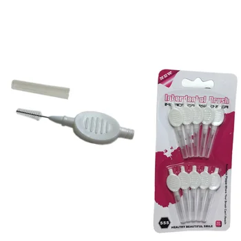 

10 Pcs Interdental Brush Broom Head Dental Floss Teeth Cleaning Hygiene Oral Care Dental Tools For Women Men Tooth Care HB88