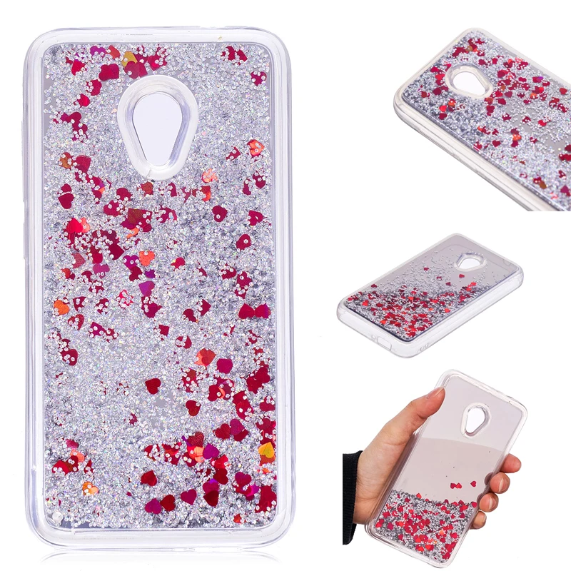 

Mirror 2 in 1 TPU+PC Plating Glitter Quicksand Phone Silicone Case Cover Shell Coque Fundas for Alcatel U5 4G 5044 5044D 5044Y