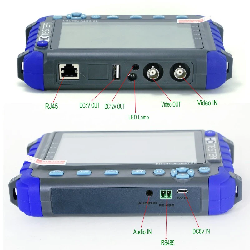 tvi 8mp cvi cvbs cctv camera tester monitor ptz 04