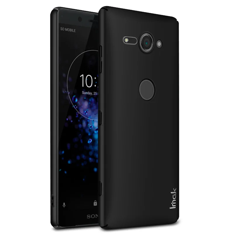 

Case for Sony Xperia XZ2 Compact IMAK Cowboy Hard Plastic Back Cover for Sony XZ2 Compact Case With Film