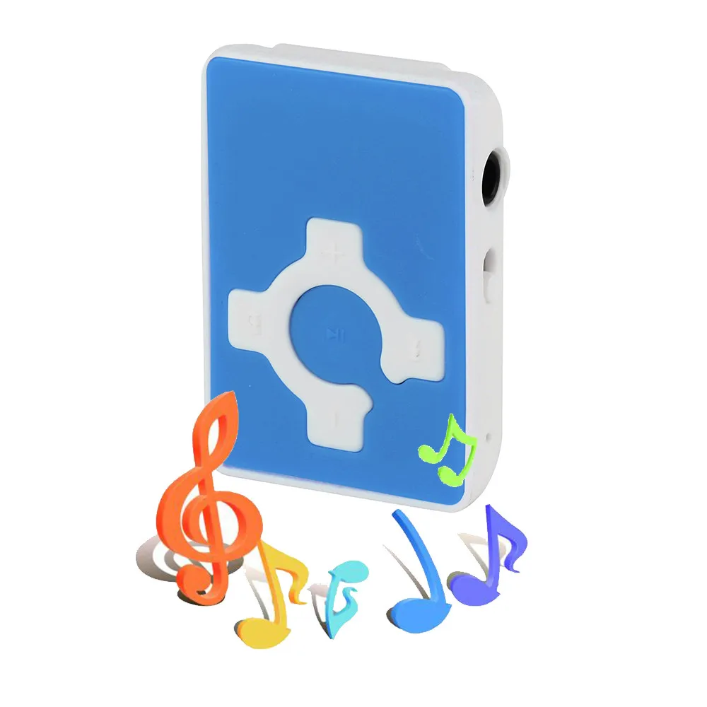 2018 горячий клип USB мини Mp3 музыкальный медиаплеер Поддержка 32 Гб микро TF карта и