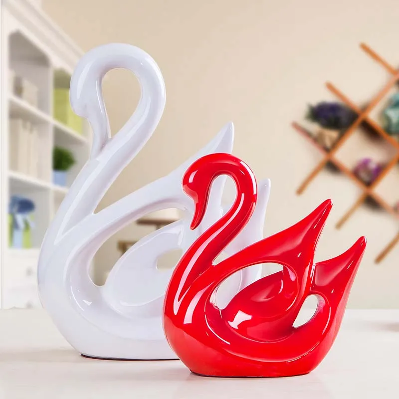 

AIMS Modern contracted ceramic set a swan
