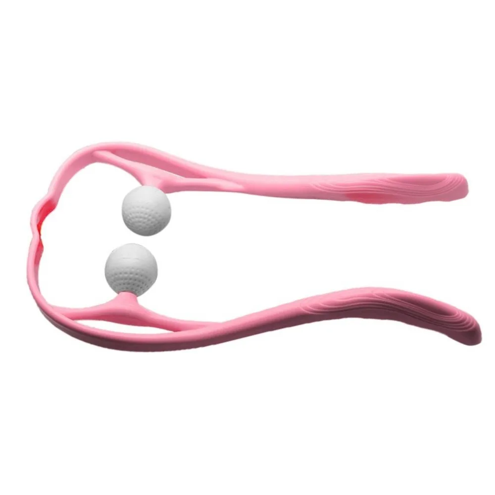 Массажер для шеи u образный ручной разминание плечо инструмент массажа