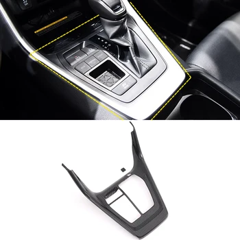

Fit for Toyota RAV4 XA50 2019 2020 2021 Car Accessories ABS Carbon Console Gear Shifter Panel Cover Trim 2pcs Left Hand Only