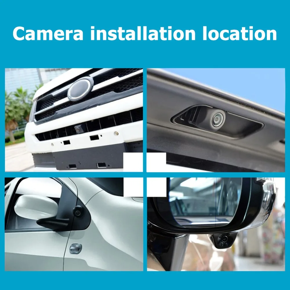 360 градусов панорамная система наблюдения за птицами 4 камеры s 1080 P Автомобильный видеорегистратор Камера заднего вида рычаг ночного видения визуальный мониторинг парковки