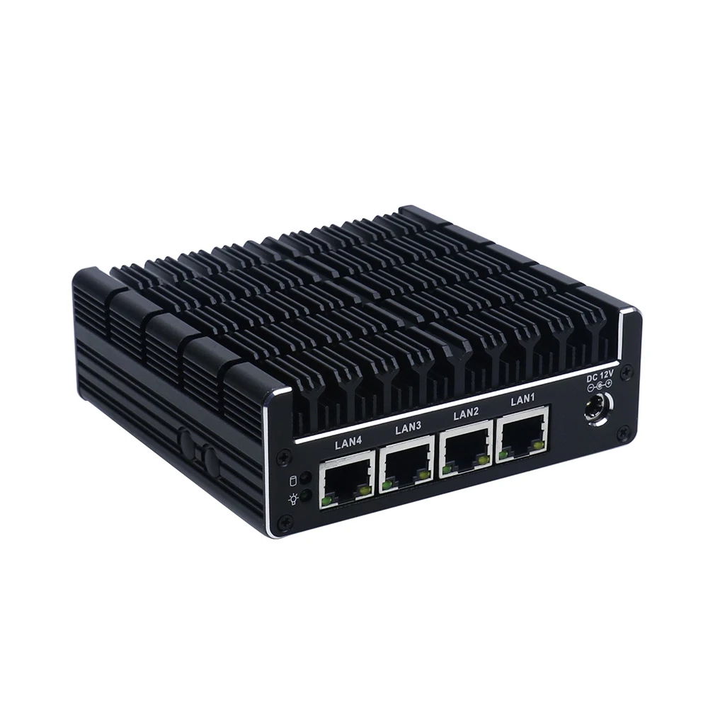 Minisys 4 جيجابت إنتل Lan J3160 CPU جيب البسيطة دعم كمبيوتر Pfsense المسنجر AES-NI هيكلى بدون مروحة NUC PC مع 2 * HDMI