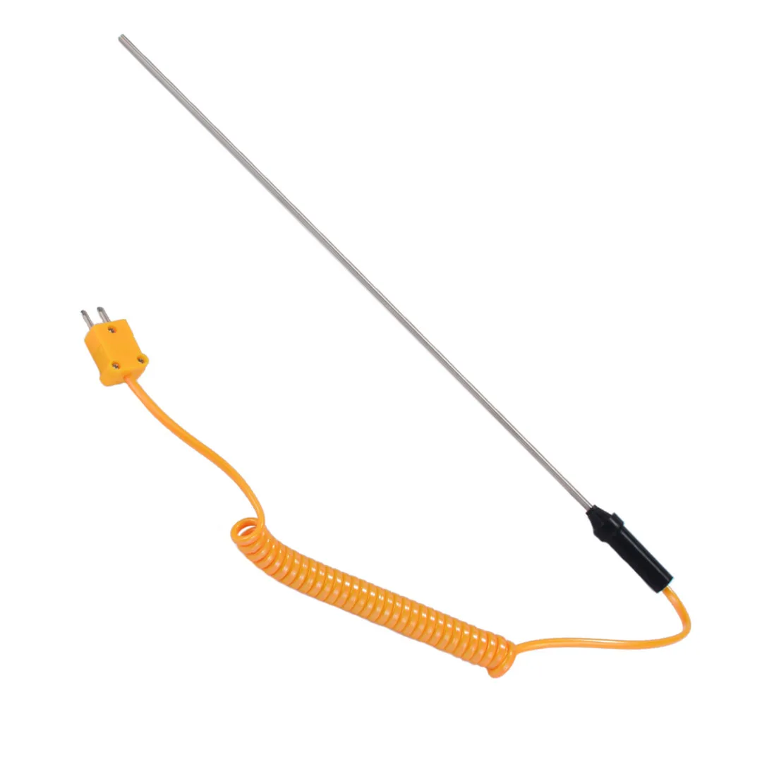 K-Type Liquid Thermocouple Probe Sensor Handheld Temperature Controller -50 to 1200 Degree Celsius 100mm / 300mm / 500mm