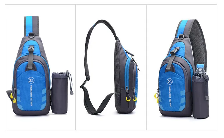 Спортивная Женская многофункциональная сумка на плечо для путешествий, спортивная сумка-мессенджер, мужские нейлоновые нагрудные карманы, сумки через плечо