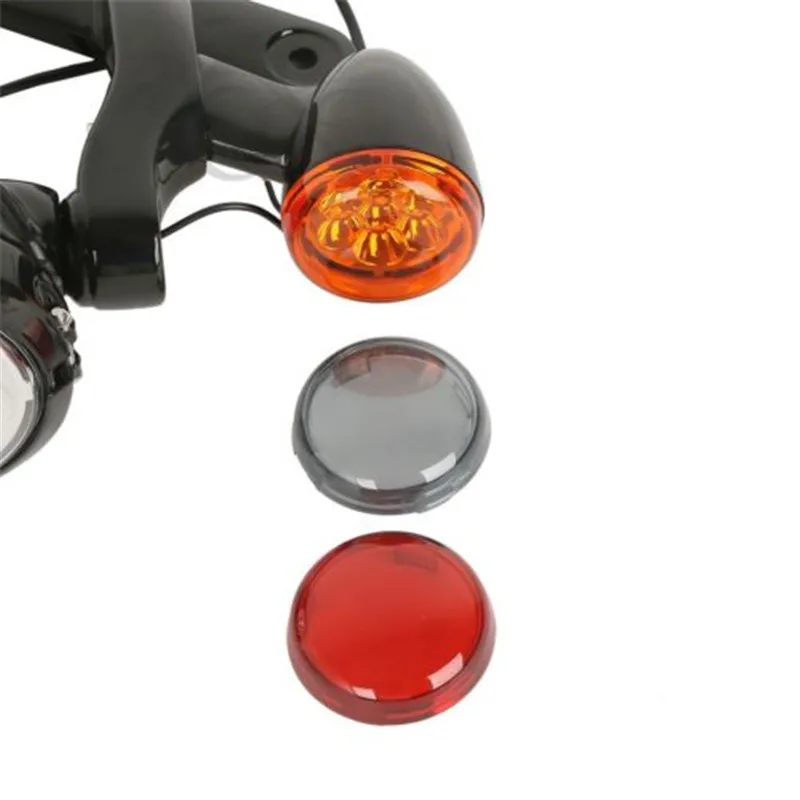 Мотоцикл указатель поворота Светодиодный точечный светильник тумана светильник кронштейн для Harley Electra Road Glide FLHX FLHXXX Road King 1994-2013 Хром Черный