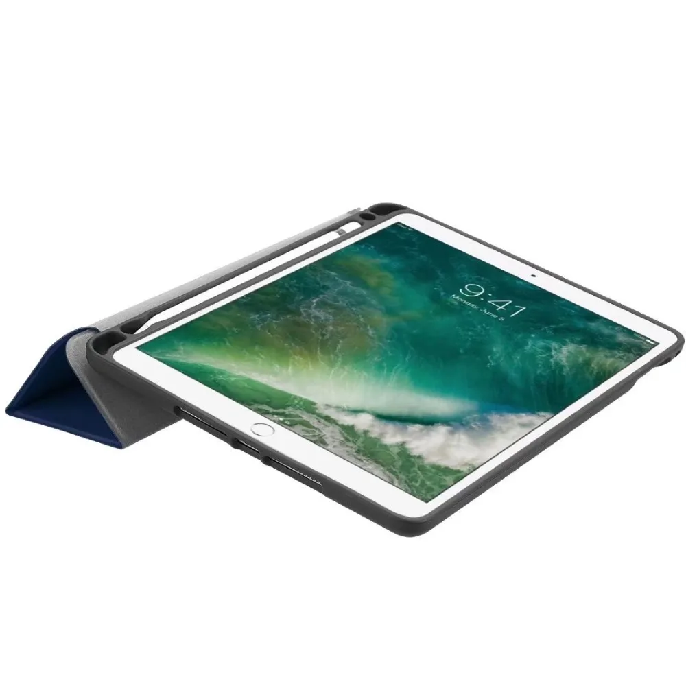 Чехол с держателем карандашом для IPad 9 7 2017 2018 Pro Air 1 2 A1822 A1823 A1893 чехол подставка