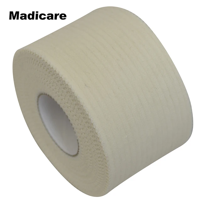 1 Roll 5cm*10m Strappal Zinc Oxide Tape Strapping Porous Weight Lifting Running Swimming Tennis