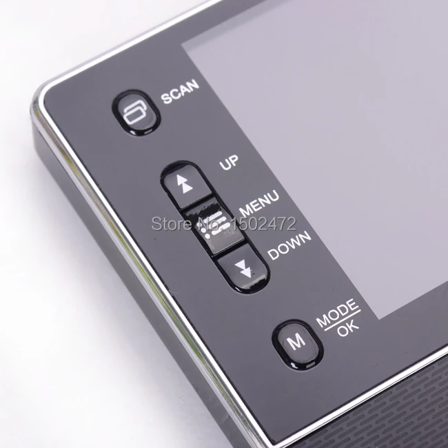3.0 дюймов ЖК-дисплей Экран Проводной видео-телефон двери ИК Ночное видение глазок