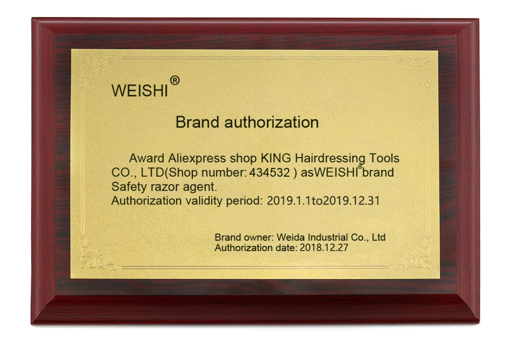 Borboleta de Metal Fosco de Alta Cor de Bronze Safety Razor Double Edge Navalha Weishi Prateado 9306 f 9306 c 9306 i Arma Preto Qualidade Novo 17 de metal 9306-f prateado 9306-c arma cor