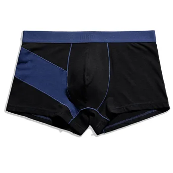 

3 Pieces Trendy Men's Underwear Fashion Contrast Color Stitching Men's Boxers Men's Sexy Underwear Mens Underwear Boxers Men