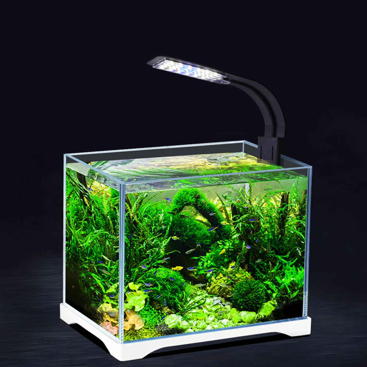 5 Вт/10 Вт/15 Вт супер тонкие светодиодные аквариумные лампочки клип-на светодиодный освещение для выращивания растений водные лампы для пресной воды Водонепроницаемая лампа для аквариумов