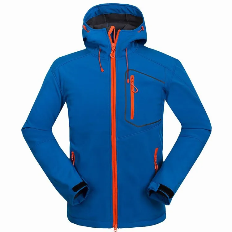 Mountainskin Men's Softshell Jacket Windstopper Waterproof Hiking Jackets Outdoor Thick Winter Coats Trekking Camping Ski RM033 7