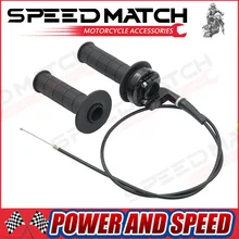 Мотоцикл 22 мм дроссельной заслонки сцепление корпус с кабель ручка бар ручки руля Подходит для Honda CR85R CR250R CR80R CR60R CR125R