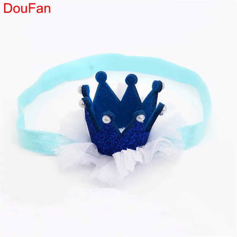 DouFan креативная Персонализированная надувная Корона надувная шляпа для праздника/фестиваля реквизит для сцены для детского дня рождения - Цвет: 00003-2-Royal-Blue