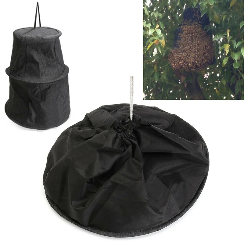 

Bee Swarm Commander Lure Bait Black Bee Cage Trap Kit Beekeeper Tools DTT88