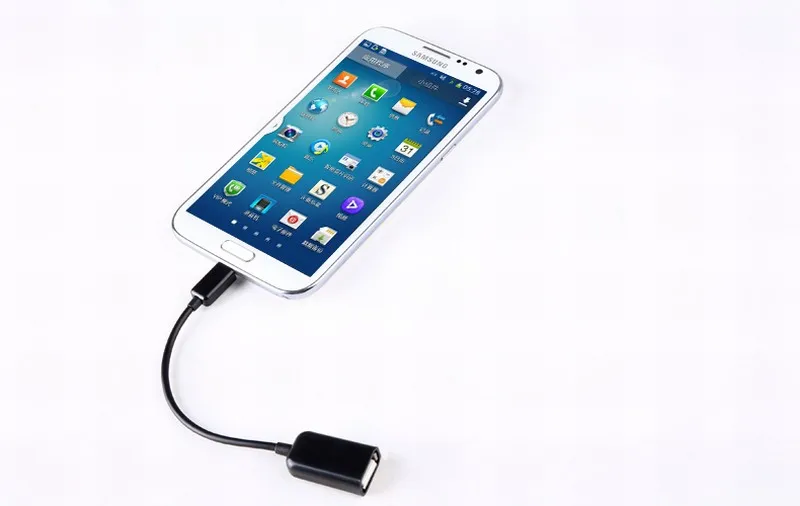 Portefeuille USB Женский к Micro USB 5 Pin Мужской адаптер хост-кабель OTG для камеры xiaomi huawei мобильный сотовый телефон Mp3 планшетный ПК