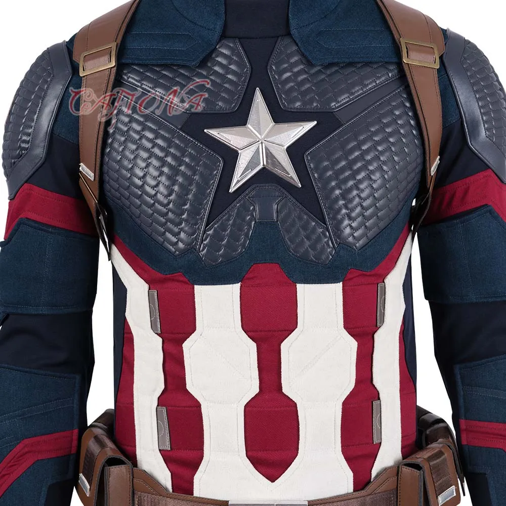 Avengers Endgame Captain America Cosplay Costume Cosplay Accessories Halloween Helmet Cool Man Super Hero Sets