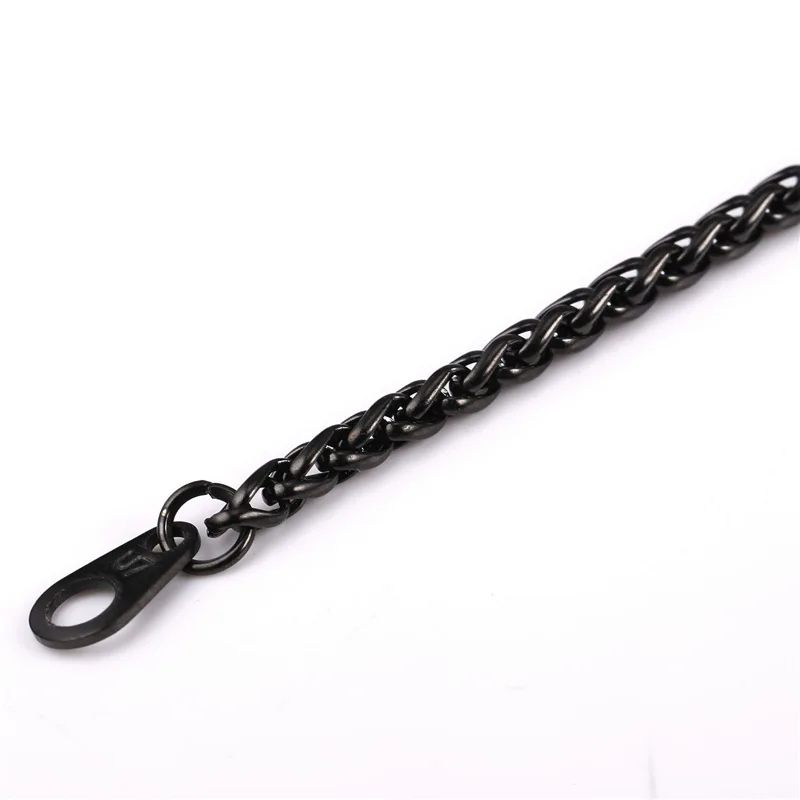 Женский скрученный браслет цепочка из нержавеющей стали 316L|bracelets for|stainless steel mens