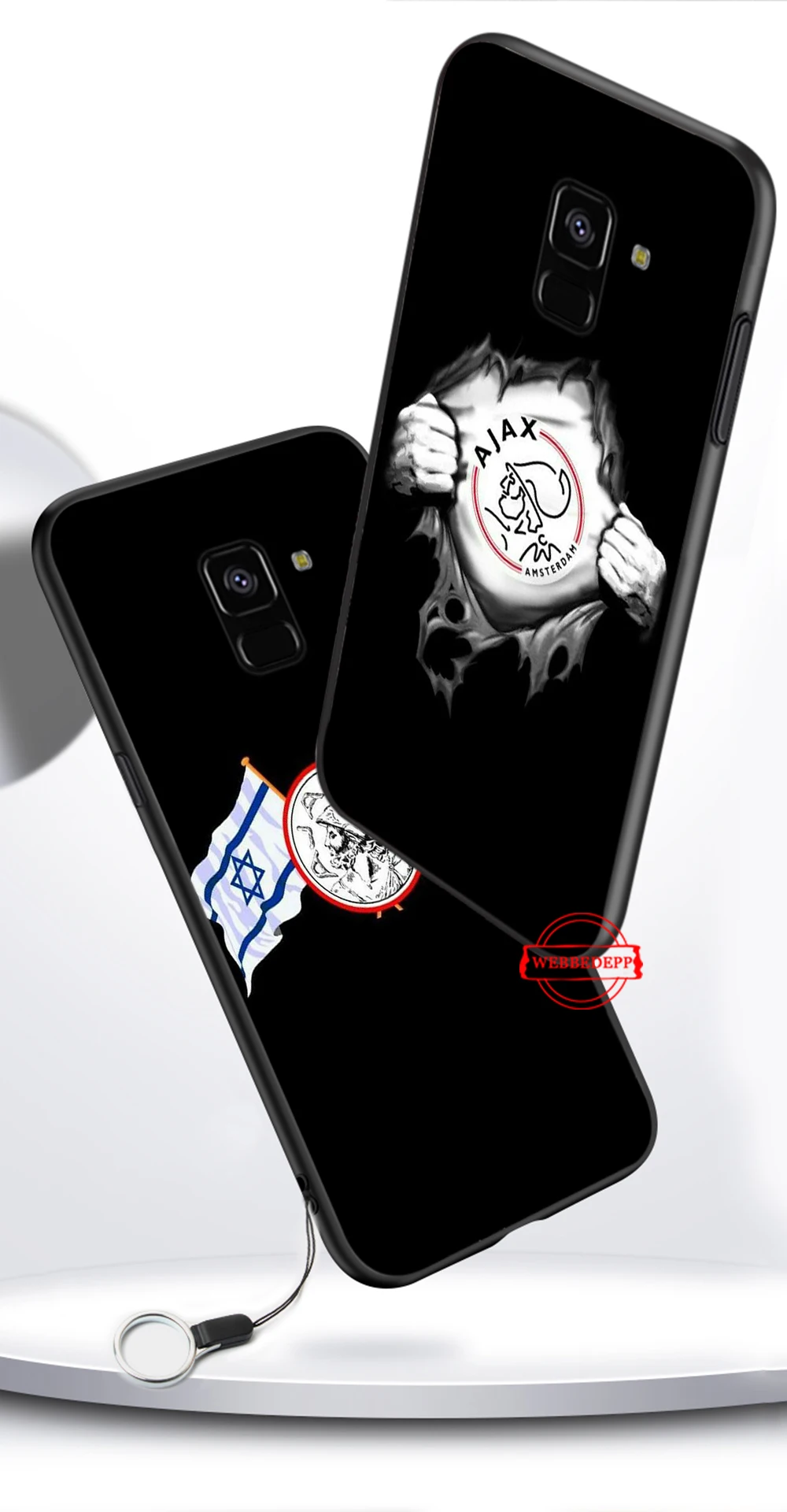 Ajax команды силиконовый чехол для samsung A3 A5 A10S A20S A30S A50S A6 плюс A7 A8 A9 A10 A30 A40 A50 A70 J6