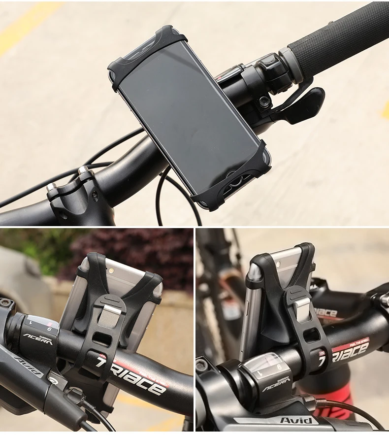 Sireck "-6" велосипедный держатель для телефона на велосипед силиконовый велосипедный руль подставка для смартфона Аксессуары для велосипеда