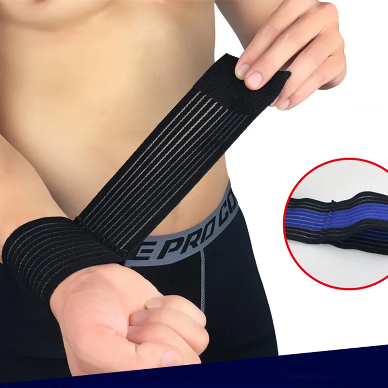 السوار pulseira كرة السلة تنس ضمادة رياضة الرياضة حماية والعتاد مرونة تنفس المعصم معصمه هدفين للرجال النساء
