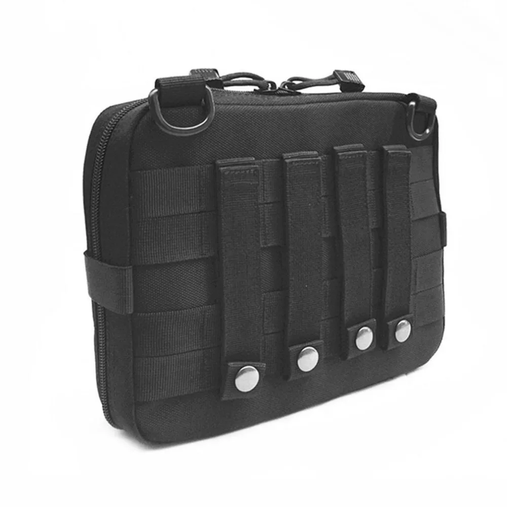 

Waterproof Outdoor Tactical Bag Small Tool Holder Bag Large Zippered Waist Pack Molle Attachment Pouch for Camping Hiking