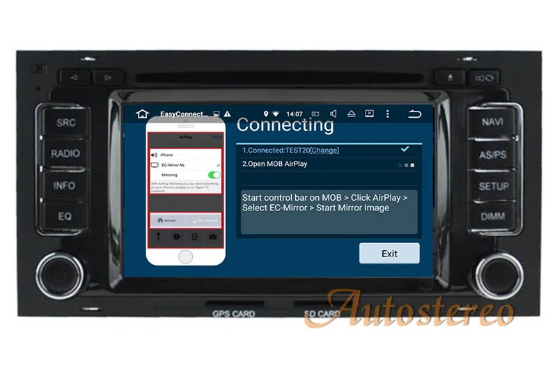 Android 7.1 4 ядра dvd-плеер автомобиля для VW Volkswagen Touareg 2003-2010 Car GPS навигации стерео Радио Bluetooth WI-FI