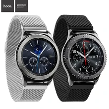 HOCO Миланская петля с магнитным замком для часов samsung gear S3 Classic/Frontier Galaxy Watch 46 мм, Смарт-часы, ремешок на запястье