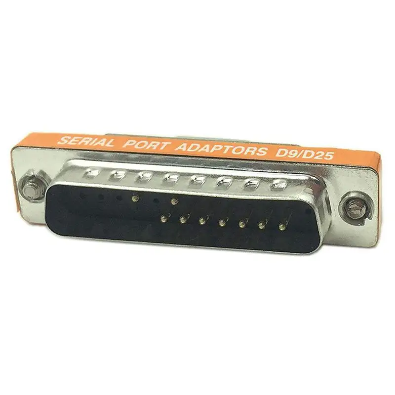 Розничная продажа DB9 Female to DB25 Male Mini Serial Port кабель адаптер для замены соединений и