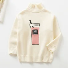 

Children Sweaters Boy Girl Turtleneck Sweater Autumn Winter Toddler Kid Warm Long Sleeve Knit Tops Clothes