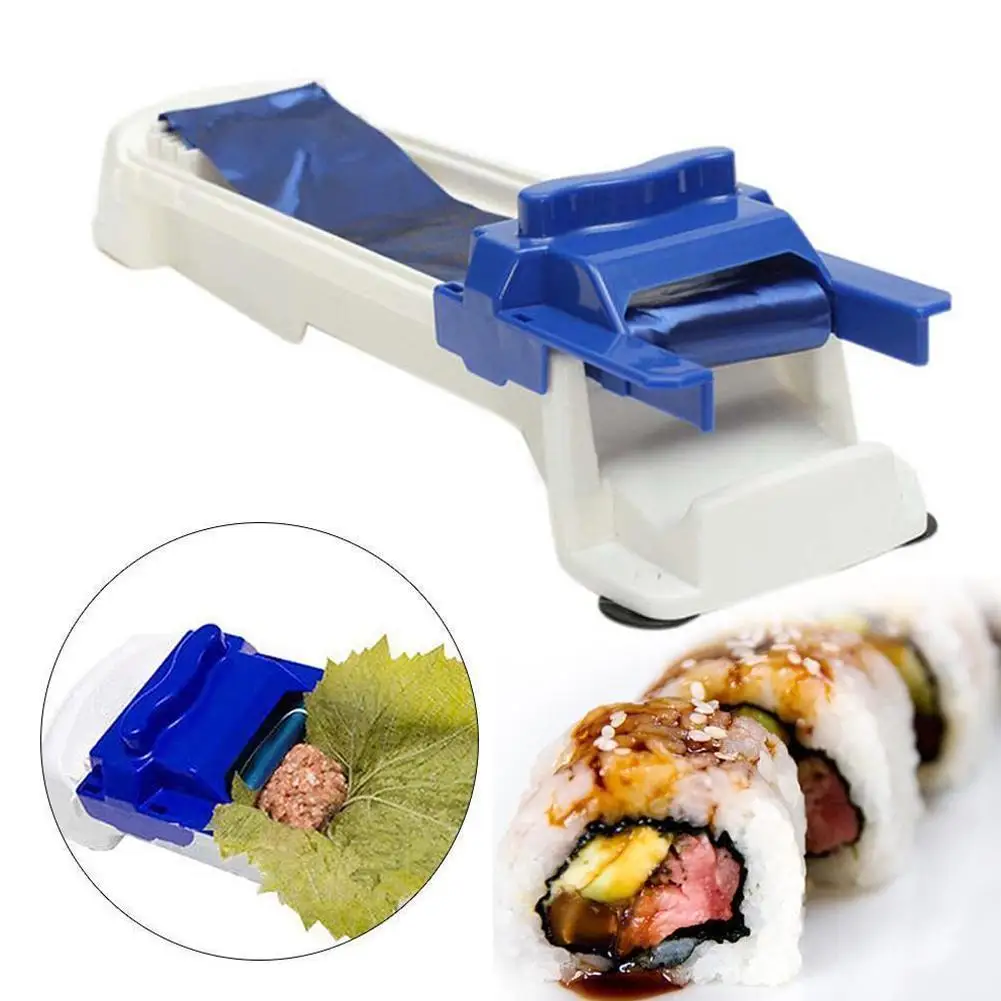 Суши роликовая пищевая машина фрукты овощи лист мясо кухня ролл производитель быстрые инструменты для приготовления суши мясо прокатки инструмент дропшиппинг