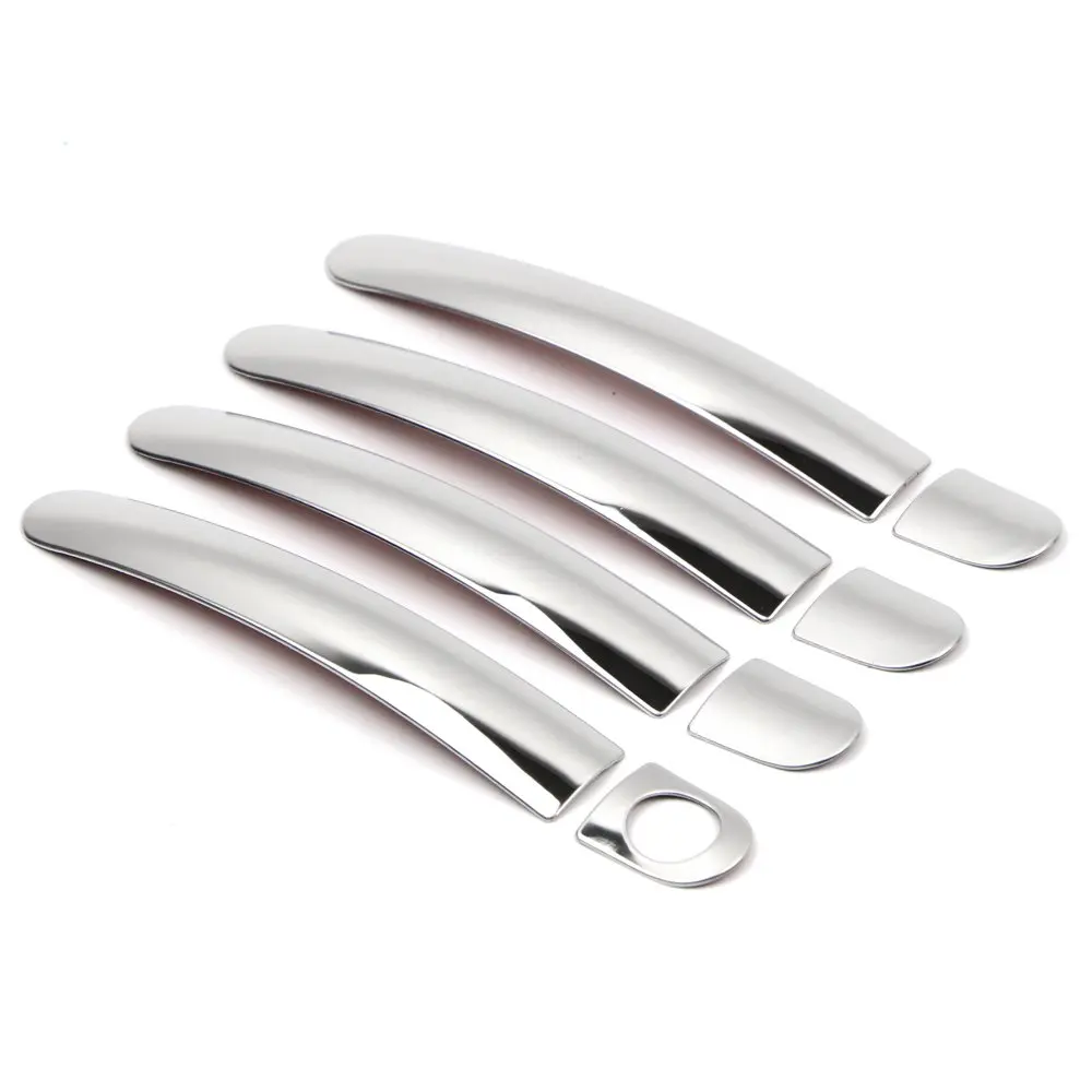 

Door Handle Cover For VW Polo Sagitar Santana / Polo Gti Stainless Steel Trim Bezel Car Exterior Decoration
