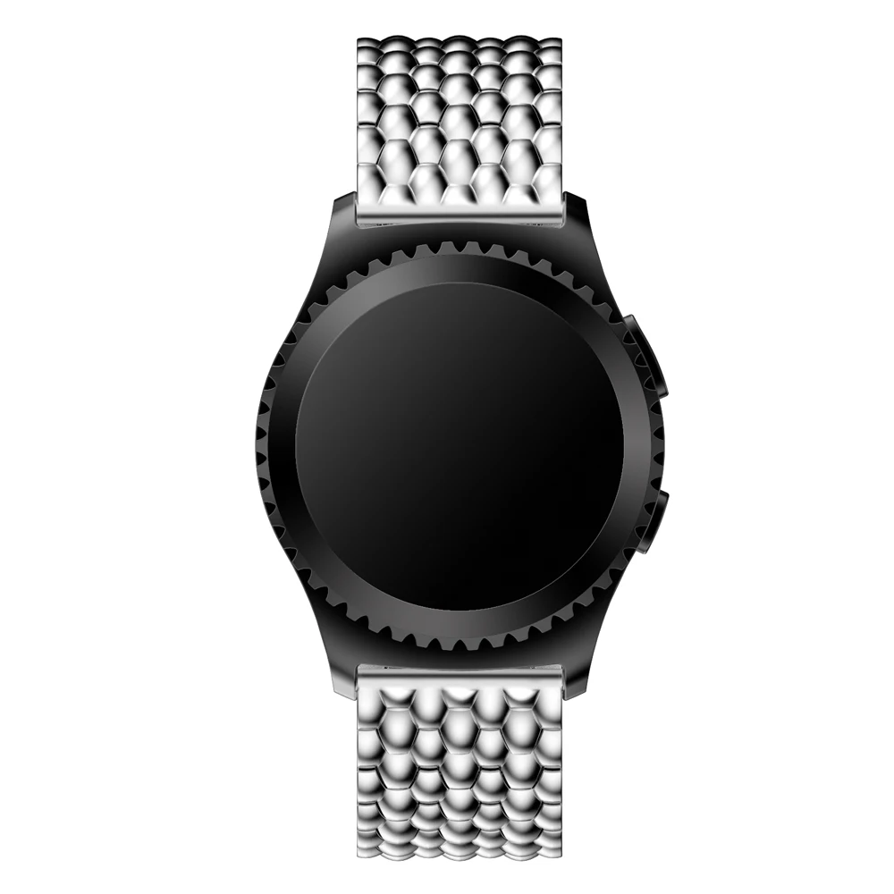 Подлинная ремешок для часов Нержавеющая сталь браслет часы Группа ремешок для Samsung Galaxy Шестерни S2 sm-732 высокого качества браслет Мода